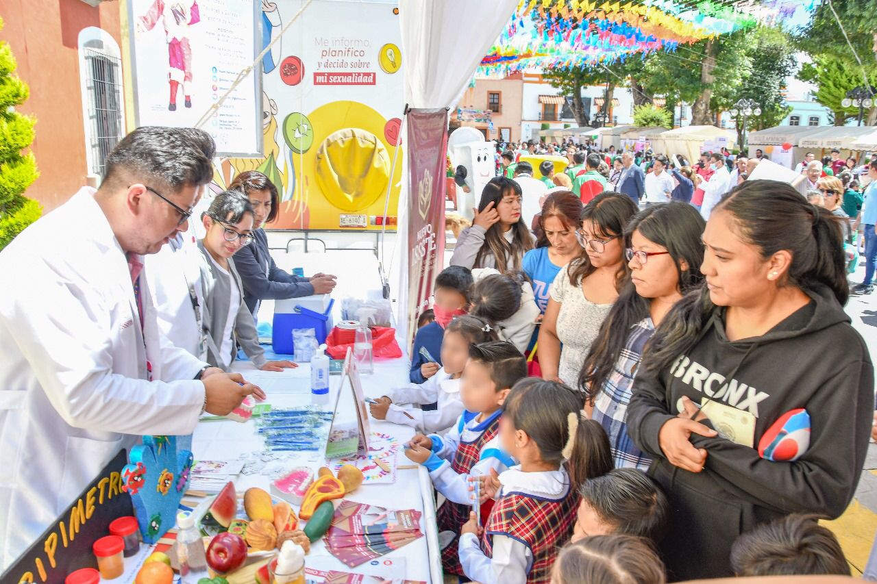 Por el bienestar de las niñas de Huamantla se realiza campaña de vacunación contra VPH